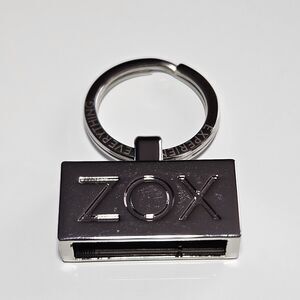 ZOX 'Experience Everything' Single Keychain Chrome metal VOX